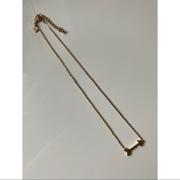 Banana Republic Gold Fashion Arrow Necklace